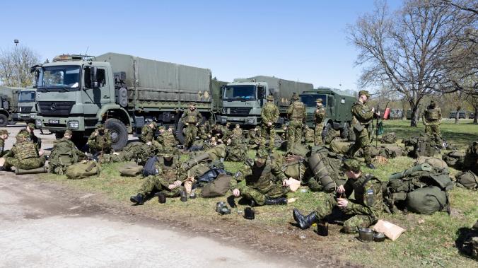 В Эстонии начались крупнейшие военные учения с участием подразделений НАТО