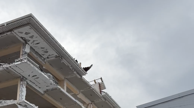 Очевидцы: дом на улице Пугачёва, 28А может рухнуть