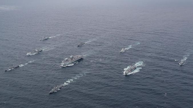 Авианосная ударная группа кораблей Великобритании отправлена в Индо-Тихоокеанский поход
