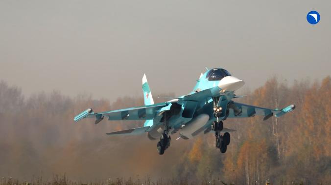 Новую партию Су‑34 в войска передал Ростех 