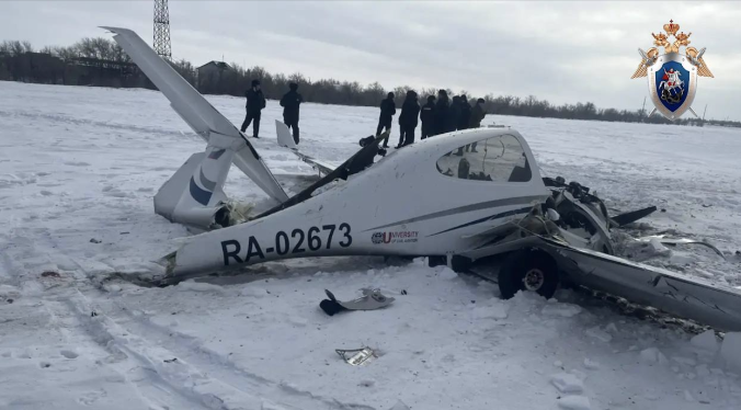 Следком расследует падение учебного самолёта под Орском
