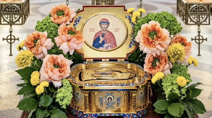 Ковчег с мощами Донского пребывает в Херсонесе