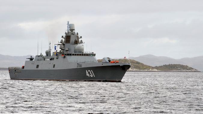 Российский фрегат «Адмирал Касатонов» нарушил ход учений НАТО в Средиземном море