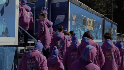 В «Артек» прибыл мобильный исторический парк