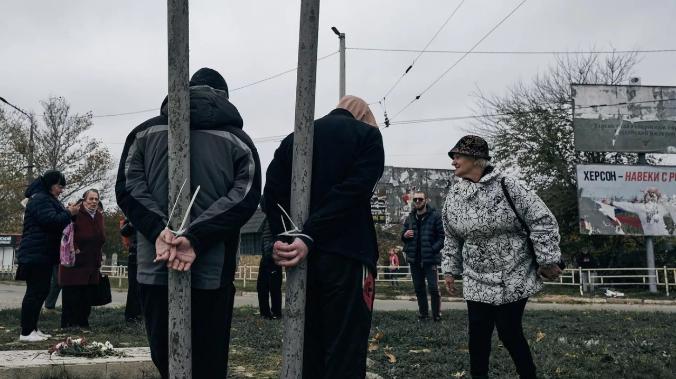 В Херсоне расстреляли 39 пророссийских активистов