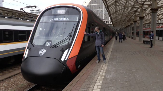 В Москве запустили сотую электричку «Иволга 4.0»