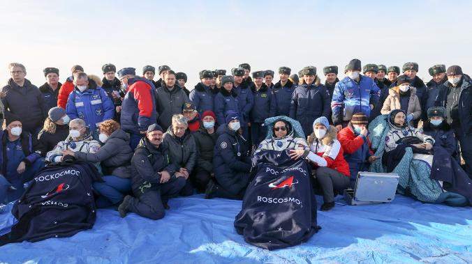 Космонавты Шкаплеров и Дубров рассказали о съемках фильма «Вызов»