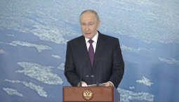 Путин: Россия продолжит развивать ядерные силы