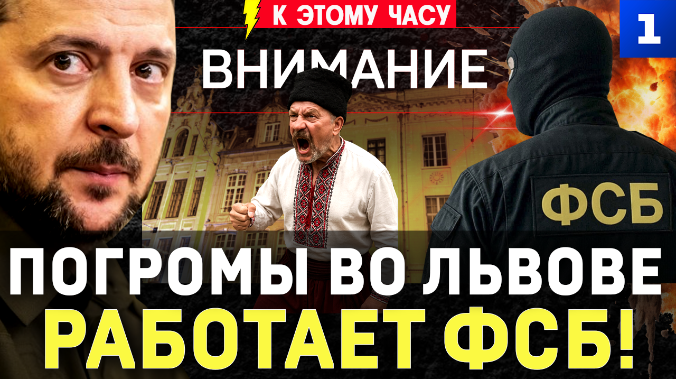 Погромы во Львове | Работает ФСБ! | Ствол для Урсулы | Поляк помог России | Французы кошмарят Дурова