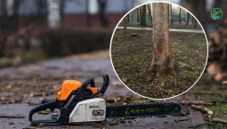 В Ушаковой балке убирают усохшие деревья