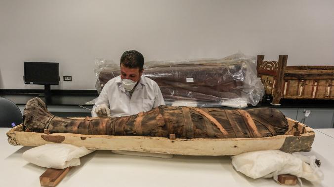 Странный амулет обнаружили учёные внутри 2000-летней мумии ребёнка