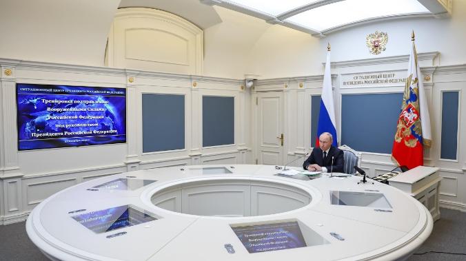  В России провели учения стратегических ядерных сил
