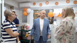 Развожаев посетил АНО «Спаси жизнь» в Севастополе