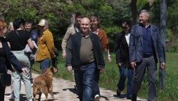 Губернатор Севастополя оценил новую зону отдыха в Парке Победы