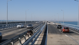 Проезд электромобилей по Крымскому мосту запретят с 3 ноября