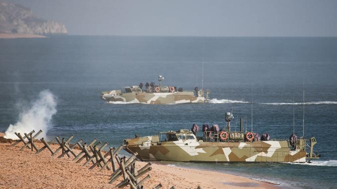 Морская пехота Черноморского флота возвращается на базы