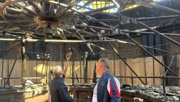 Крышу Панорамы будут срочно восстанавливать