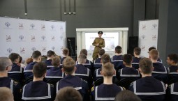 Кадетам рассказали о защитнике Балаклавы Рубцове