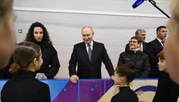 Владимир Путин посетил крупнейший спорткомплекс в Самаре