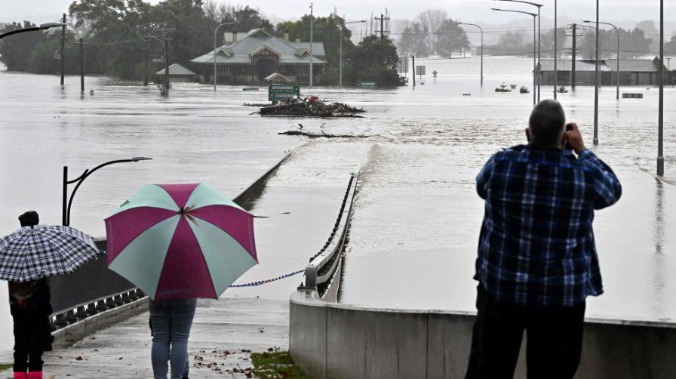 Австралию накрыло сильное наводнение