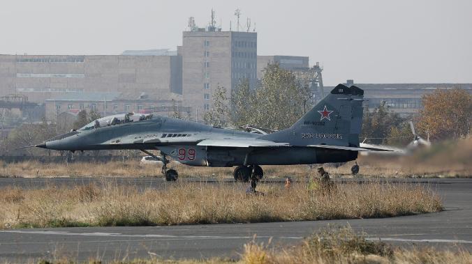 В сеть попали кадры полета российских МиГ-29 в Ливии