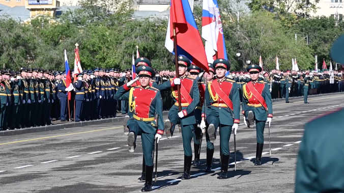 В России прошли парады в честь победы над Японией