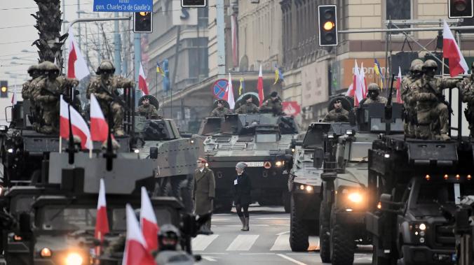 Польская армия готовится к войне с Россией 