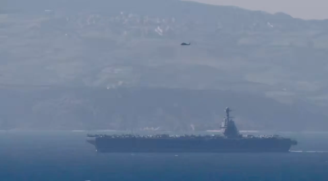 Авианосец США направляется на Ближний Восток 