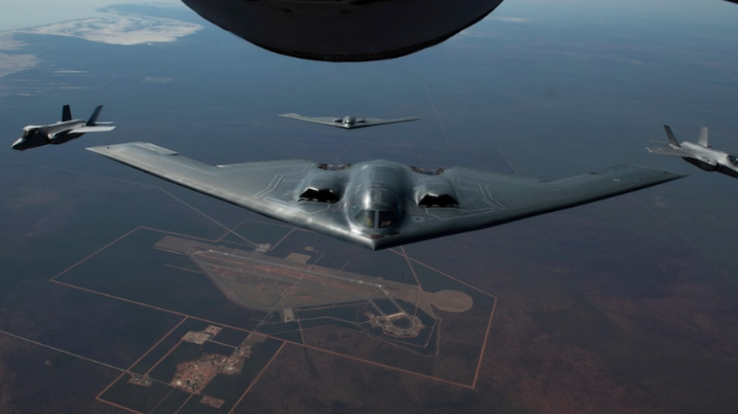 США перебросили в Австралию четыре стратегических бомбардировщика B-2 Spirit
