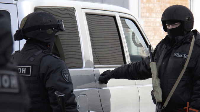 ОМОН задержал теневых банкиров в Иркутской области