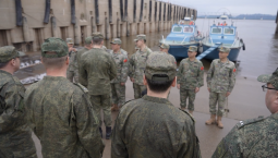 Делегация из КНР посетила Восточный военный округ