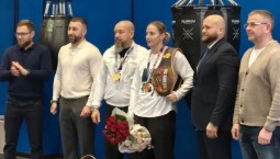 Севастополь встретил Елену Гапешину – двукратную чемпионку России по боксу