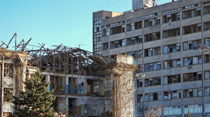 ВСУ обстреляли город Каховка 