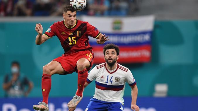 Сборная Россия проиграла бельгийцам на старте чемпионата ЕВРО-2020