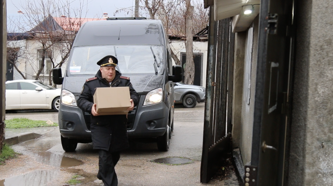 Военный Следком по ЧФ помогает бойцам на фронте 