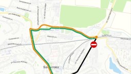 Движение по улице Крестовского в Балаклаве перекрыли