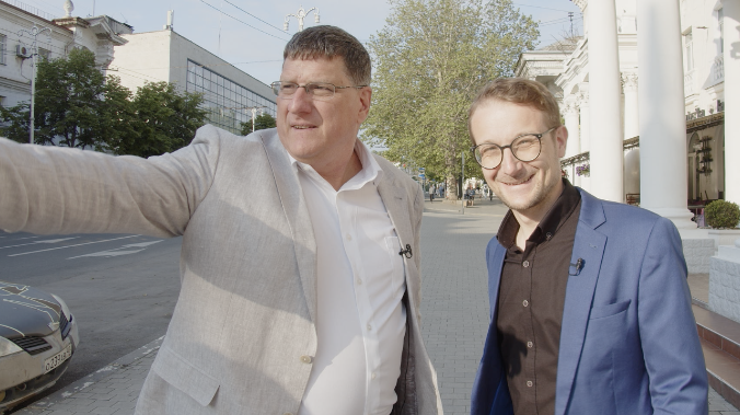 Эксклюзивное интервью Скотта Риттера в Севастополе