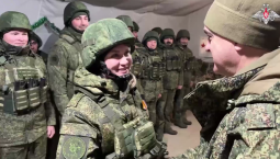 Бойцов отряда «БАРС-4» наградили в Херсонской области