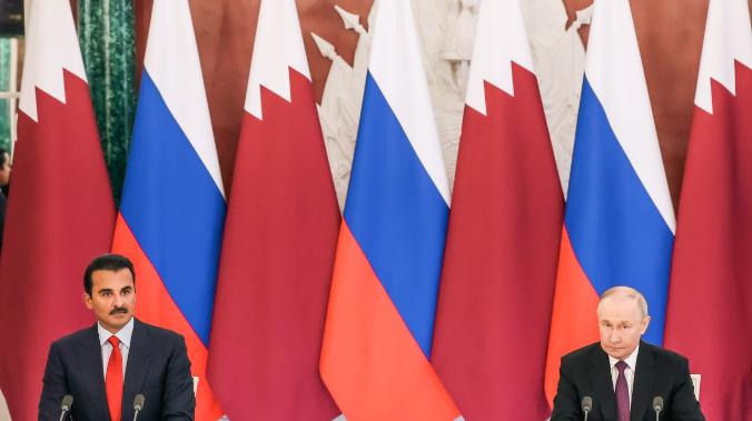 Россия и Катар озабочены ситуацией на Ближнем Востоке