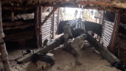 Бойцы ВДВ группировки «Днепр» показали работу «Гиацинта» в зоне СВО