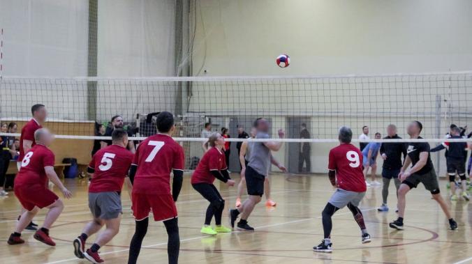 Росгвардия провела Чемпионат по волейболу в Подмосковье 