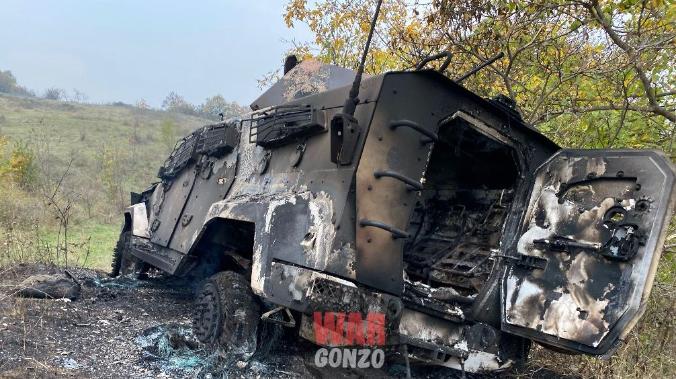 WarGonzo: уничтожена колонна элитного спецназа Азербайджана - уникальные кадры