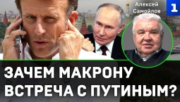 Самойлов: зачем Макрону встреча с Путиным?
