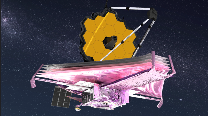 Телескоп James Webb завершил развертывание позолоченного зеркала