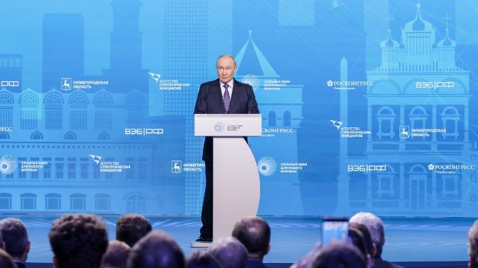 Путин: Россия борется за своё настоящее и будущее