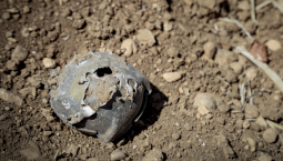 Найденную в парке Победы часть дрона уничтожили