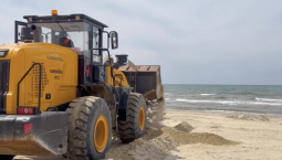  В Анапе восстанавливают пляжи к курортному сезону