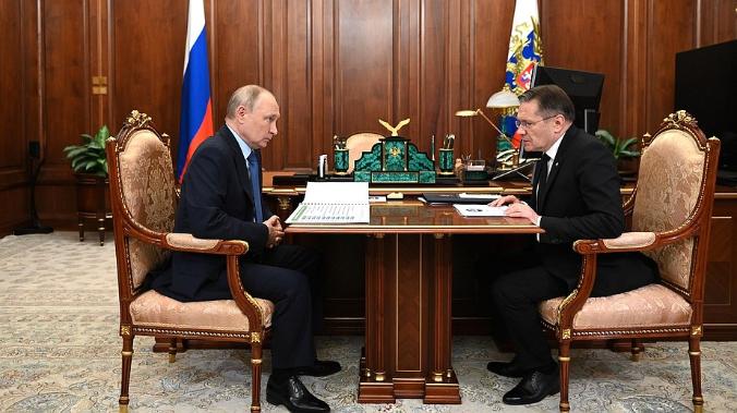 Глава «Росатома» обсудил с президентом развитие ядерного оружейного комплекса