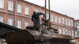 В Казанском университете откопали немецкий танк