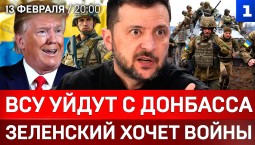 ВСУ уйдут с Донбасса | Зеленский хочет войны | Трамп против Европы